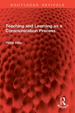 Cover Teaching and Learning as a Communication Process (eBook, PDF)