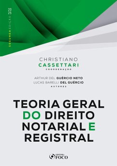 Teoria Geral do Direito Notarial e Registral - 2ª Ed - 2025 (eBook, ePUB) Cover Teoria Geral do Direito Notarial e Registral - 2ª Ed - 2025 (eBook, ePUB)