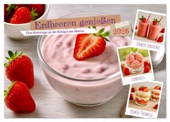 Cover Erdbeeren genießen (Wandkalender 2026 DIN A4 quer), CALVENDO Monatskalender
