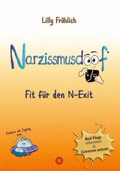 Cover Narzissmusdoof - der doofe Ratgeber, um Red Flags zu erkennen, Gaslighting zu entlarven, frei zu werden