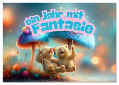 Ein Jahr mit Fantasie (Tischkalender 2026 DIN A5 quer), CALVENDO Monatskalender