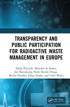 Cover Transparency and Public Participation for Radioactive Waste Management in Europe (eBook, ePUB)