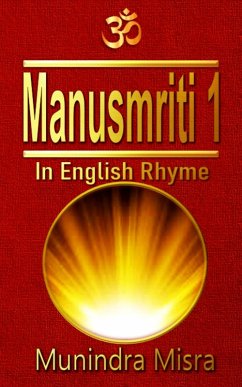 Manusmriti Vol 1 (eBook, ePUB) - Misra, Munindra
