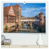 Nürnberg - Am Tag und in der Nacht (hochwertiger Premium Wandkalender 2026 DIN A2 quer), Kunstdruck in Hochglanz