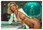 Sci-Fi Pin-up Girls - Exposed in Space (Wandkalender 2026 DIN A2 quer), CALVENDO Monatskalender