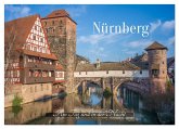 Nürnberg - Am Tag und in der Nacht (Wandkalender 2026 DIN A2 quer), CALVENDO Monatskalender