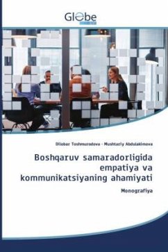 Cover Boshqaruv samaradorligida empatiya va kommunikatsiyaning ahamiyati