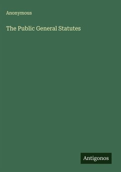 Cover The Public General Statutes
