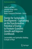 Energy for Sustainable Development:-Capitalising on the Transformative Potential of Energy to Promote Economic Growth and Improve Livelihoods Energy for Sustainable Development:-Capitalising on the Transformative Potential of Energy to Promote Economic Growth and Improve Livelihoods