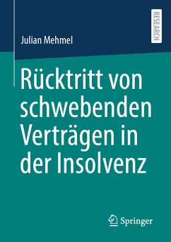 Cover Rücktritt von schwebenden Verträgen in der Insolvenz