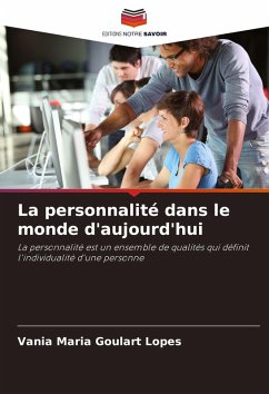 Cover La personnalité dans le monde d'aujourd'hui