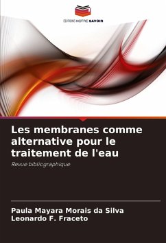 Cover Les membranes comme alternative pour le traitement de l'eau
