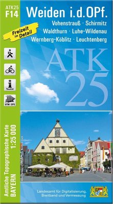 Cover ATK25-F14 Weiden i.d.OPf. (Amtliche Topographische Karte 1:25000)