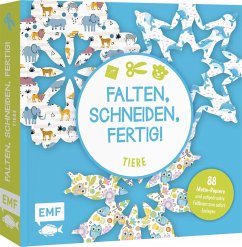 Cover Bastelblock: Falten, Schneiden, fertig! - Tiere 