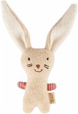 Sigikid 39986 - Greifling Rassel Hase, sigibaby, Baumwolle, 15 cm Sigikid 39986 - Greifling Rassel Hase, sigibaby, Baumwolle, 15 cm