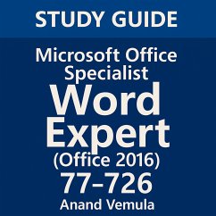 Cover Study Guide Microsoft Office Specialist Word Expert (Office 2016) 77-726 (eBook, ePUB)
