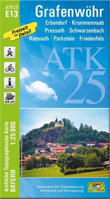 Cover ATK25-E13 Grafenwöhr (Amtliche Topographische Karte 1:25000)