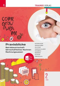 Cover Praxisblicke 2 HAS - Betriebswirtschaft, Wirtschaftliches Rechnen, Rechnungswesen + TRAUNER-DigiBox