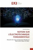 NOTION SUR L'ÉLECTROTECHNIQUE FONDAMENTALE NOTION SUR L'ÉLECTROTECHNIQUE FONDAMENTALE