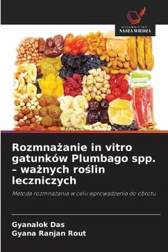 Rozmna¿anie in vitro gatunków Plumbago spp. - wa¿nych ro¿lin leczniczych - Das, Gyanalok;Rout, Gyana Ranjan
