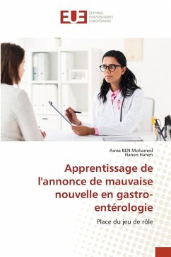 Cover Apprentissage de l'annonce de mauvaise nouvelle en gastro-entérologie