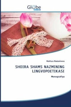 Cover SHOIRA SHAMS NAZMINING LINGVOPOETIKASI