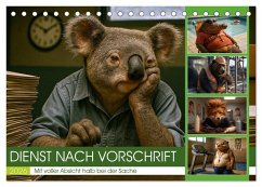 Dienst nach Vorschrift (Tischkalender 2026 DIN A5 quer), CALVENDO Monatskalender Dienst nach Vorschrift (Tischkalender 2026 DIN A5 quer), CALVENDO Monatskalender