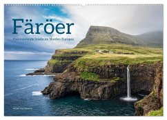 Färöer - Faszinierende Inseln im Norden Europas (Wandkalender 2026 DIN A2 quer), CALVENDO Monatskalender