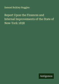Cover Report Upon the Finances and Internal Improvements of the State of New-York 1838
