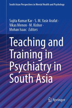 Cover Teaching and Training in Psychiatry in South Asia