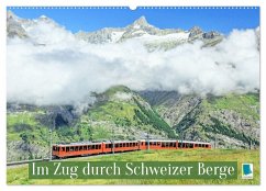 Cover Im Zug durch Schweizer Berge (Wandkalender 2026 DIN A2 quer), CALVENDO Monatskalender