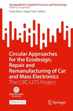 Cover Circular Approaches for the Ecodesign, Repair and Remanufacturing of Car and Mass Electronics