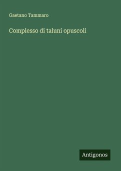 Cover Complesso di taluni opuscoli