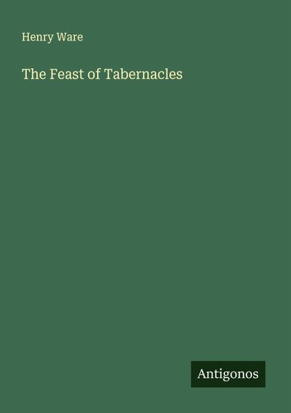 The Feast of Tabernacles