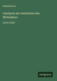 Lehrbuch der Geschichte des Mittelalters