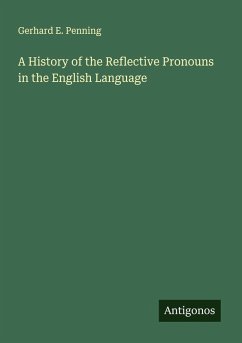 Cover A History of the Reflective Pronouns in the English Language