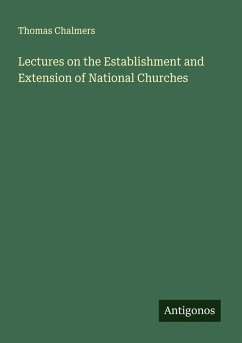 Cover Lectures on the Establishment and Extension of National Churches