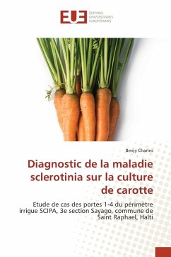 Cover Diagnostic de la maladie sclerotinia sur la culture de carotte
