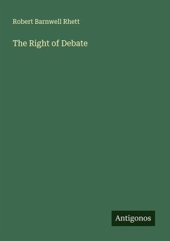 Cover The Right of Debate