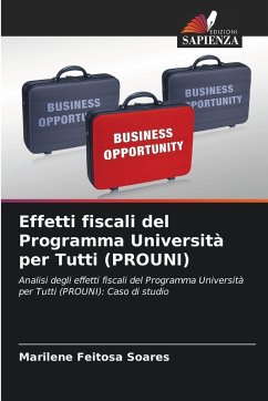Effetti fiscali del Programma Università per Tutti (PROUNI) - Soares, Marilene Feitosa Effetti fiscali del Programma Università per Tutti (PROUNI) - Soares, Marilene Feitosa