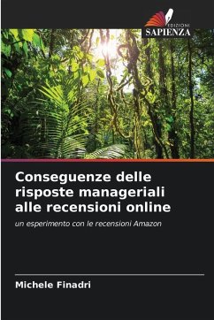 Cover Conseguenze delle risposte manageriali alle recensioni online