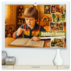 Cover Hobbyträume - Einblicke in Freizeit und Hobbys von den 50ern bis 80ern (hochwertiger Premium Wandkalender 2026 DIN A2 quer), Kunstdruck in Hochglanz