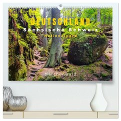 DEUTSCHLAND, Sächsische Schweiz Nationalpark, Märchenwald (hochwertiger Premium Wandkalender 2026 DIN A2 quer), Kunstdruck in Hochglanz Cover DEUTSCHLAND, Sächsische Schweiz Nationalpark, Märchenwald (hochwertiger Premium Wandkalender 2026 DIN A2 quer), Kunstdruck in Hochglanz