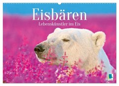 Eisbären: Lebenskünstler im Eis (Wandkalender 2026 DIN A2 quer), CALVENDO Monatskalender Cover Eisbären: Lebenskünstler im Eis (Wandkalender 2026 DIN A2 quer), CALVENDO Monatskalender