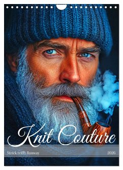 Knit Couture - Strick trifft Runway (Wandkalender 2026 DIN A4 hoch), CALVENDO Monatskalender Cover Knit Couture - Strick trifft Runway (Wandkalender 2026 DIN A4 hoch), CALVENDO Monatskalender