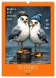 Böse Möwen (Wandkalender 2026 DIN A3... - Bild 1