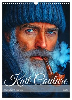 Knit Couture - Strick trifft Runway (Wandkalender 2026 DIN A3 hoch), CALVENDO Monatskalender Cover Knit Couture - Strick trifft Runway (Wandkalender 2026 DIN A3 hoch), CALVENDO Monatskalender