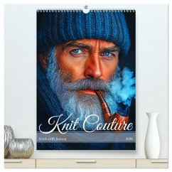 Knit Couture - Strick trifft Runway (hochwertiger Premium Wandkalender 2026 DIN A2 hoch), Kunstdruck in Hochglanz Cover Knit Couture - Strick trifft Runway (hochwertiger Premium Wandkalender 2026 DIN A2 hoch), Kunstdruck in Hochglanz