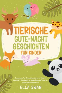 Cover Tierische Gute-Nacht-Geschichten für Kinder (eBook, ePUB)
