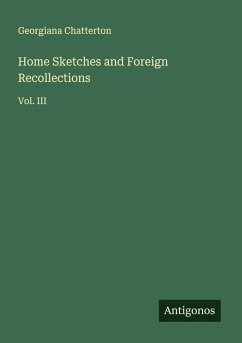 Cover Home Sketches and Foreign Recollections